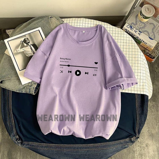 LILAC TEE WITH SONG