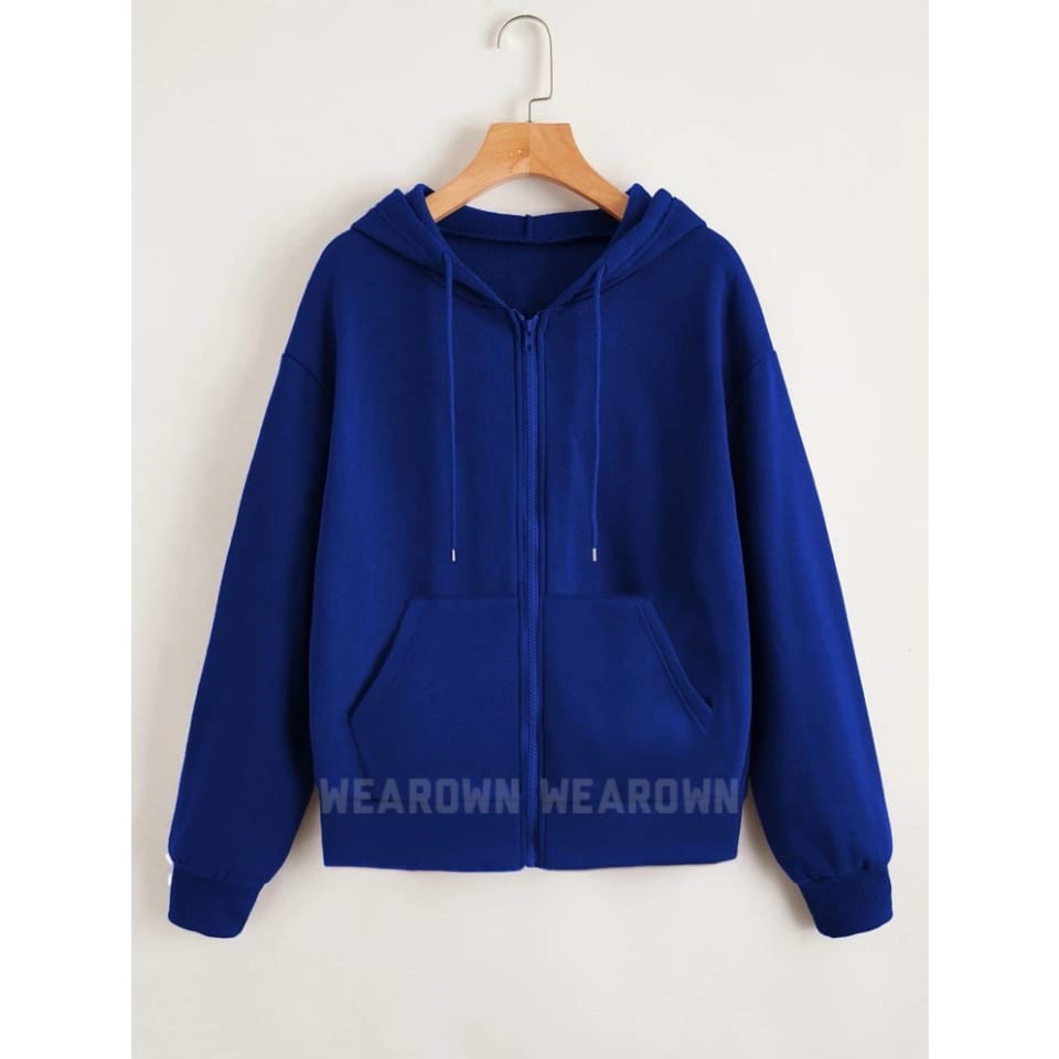 ROYAL BLUE ZIPPER