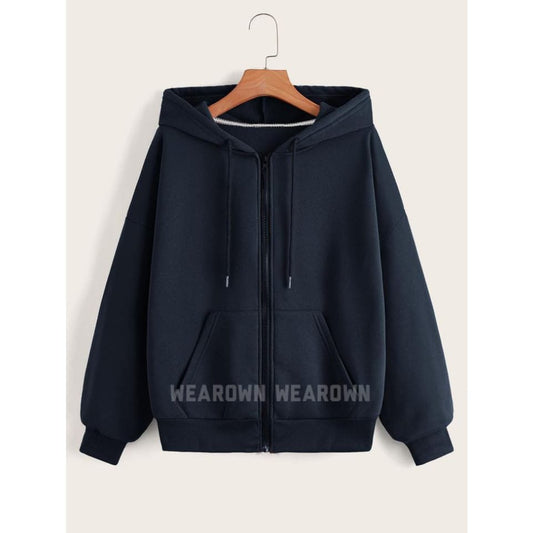 NAVY BLUE ZIPPER