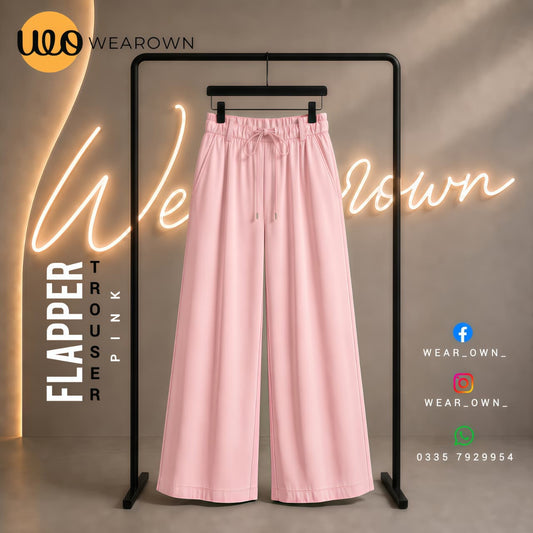 SUMMER FLAPPER TROUSER (PINK)